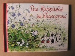Helge Darnstdt (Verse)/Fritz Baumgarten (Illustr.)  Das Hochzeitsfest im Wiesengrund 