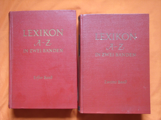   Lexikon A  Z in zwei Bänden 