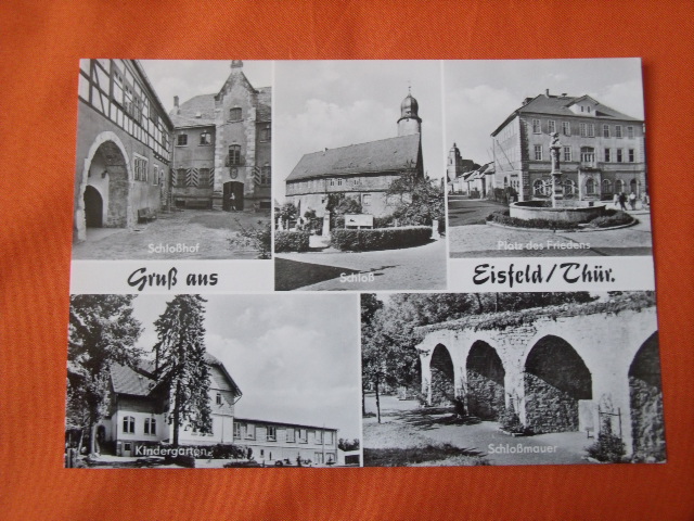   Postkarte: Gruß aus Eisfeld / Thür. 
