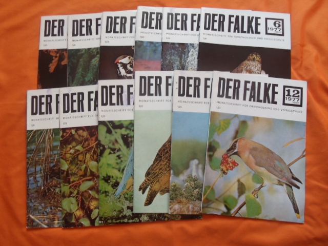   Der Falke. Monatsschrift für Ornithologie und Vogelschutz. Jahrgang 24, 1977. 