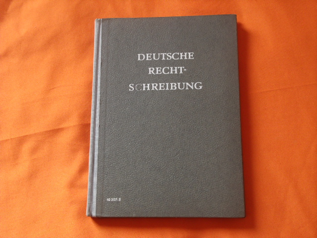 Fest, Curt (Bearbeitung)  Deutsche Rechtschreibung. Regeln und Wörterverzeichnis. Ausgabe 1958. 