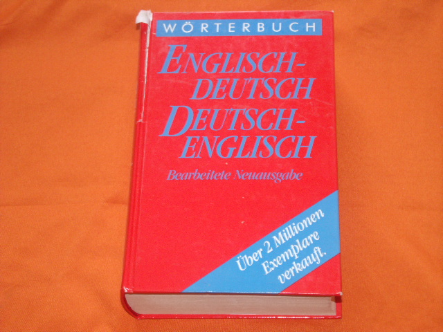   Wörterbuch: Englisch-Deutsch. Deutsch-Englisch. 