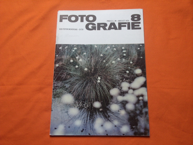   Fotografie. August 1974, Heft 8. 