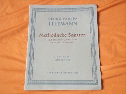 Seiffert, Max (Hrsg.)  Georg Philipp Telemann. Methodische Sonaten fr Violine oder Querflte und Basso continuo.  