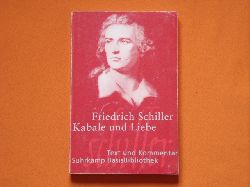 Schiller, Friedrich  Kabale und Liebe. Ein brgerliches Trauerspiel.  