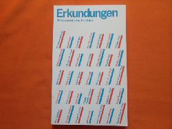 Gerlach, Carola (Hrsg.)  Erkundungen. 35 franzsische Erzhler.  