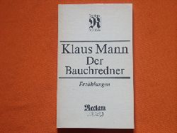 Mann, Klaus  Der Bauchredner. Erzhlungen.  