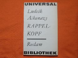 Askenazy, Ludvik  Rappelkopf. Satiren. 
