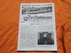   Gleiwitzer  Beuthener  Tarnowitzer Heimatblatt. Vereinigt mit: Der Ratiborer. 65. Jahrgang. September/Oktober 2016. Folge 8. 