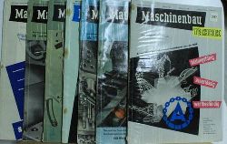 Kammer der Technik  Maschinenbau Technik Konvolut. Jahrgang 1956/1-11,Technisch-Wissenschaftliche-Zeitschrift fr Werkzeugmaschienen-, Schwermaschienen-, Kraft- und Arbeitsmaschienen 