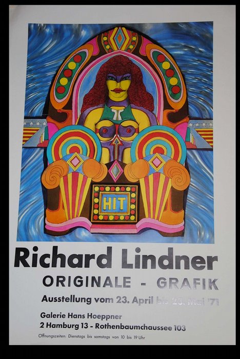 lindner, richard  HIT. original-plakat. 