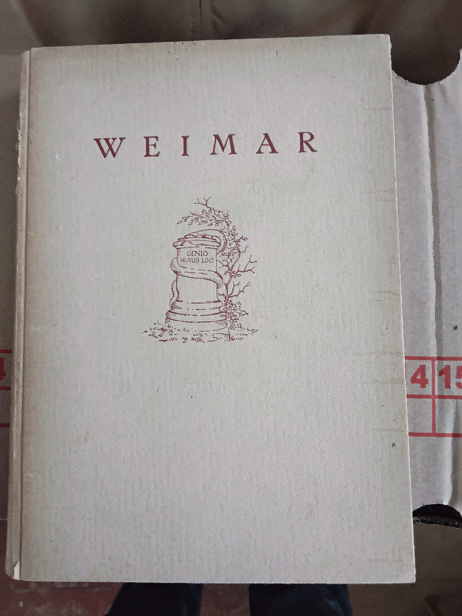 Beyer, Schenk zu Schweinsberg  Weimar Ein Altweimarisches Bilderbuch 