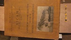 Sindicato Italiano Costuzioni Appalti Mirittimi (SICAM)  15. Congresso Internatzionale de Navigazione  Cantieri di Lavori Marittimi nei Porti di Livorno  Napoli  Bari  Bengasi (ber den Bau von Hafenanlagen in Livorno, Napoli, Bari und Bengasi) 