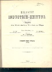 M. Glasenpapp  Rigasche Industrie - Zeitung 32. Jahrgang  Organ des technischen Vereins zu Riga 