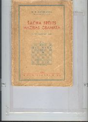 Kapablanka  Sacha Speles Macibas Gramata (Schachspiel Lehrbuch lett.) 
