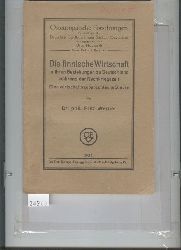 Werner Dr.  Die finnische Wirtschaft in ihren Beziehungen zu Deutschland whrend der Nachkriegszeit 