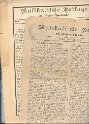 "."  Musikalische Beilage des Rigaer Tageblatt   Nr. 1,3,5,7,9,10-15,18-25 