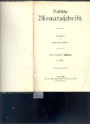 Tidebhl  Baltische Monatsschrift  53. Band und 54. Band 