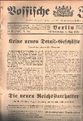 "."  Vossische Zeitung Nr. 215, 216,217, 219, 220, 225, 229 1933 