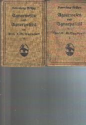 Prof.  Wygodzinski  Agrarwesen und Agrarpolitik  2 Bnde 