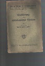 Dr. Hermann Reuther  Einfhrung in das philosophische Denken 