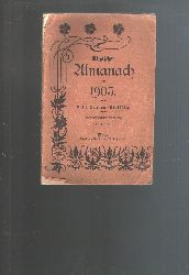 "."  Rigascher Almanach fr 1905 