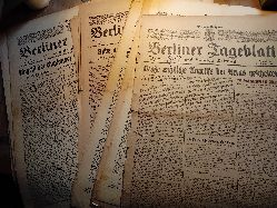 "."  Berliner Tageblatt 23 Ausgaben Mitte 1918  47. Jahrgang 