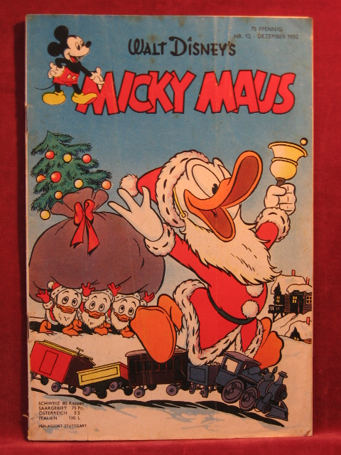 Disney, Walt:  Micky Maus. 2. Jahrgang, Heft 12. 