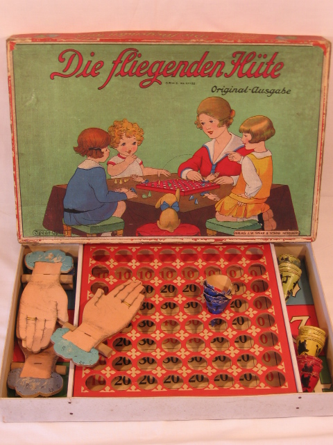   Die fliegenden Hüte. Original-Ausgabe. 