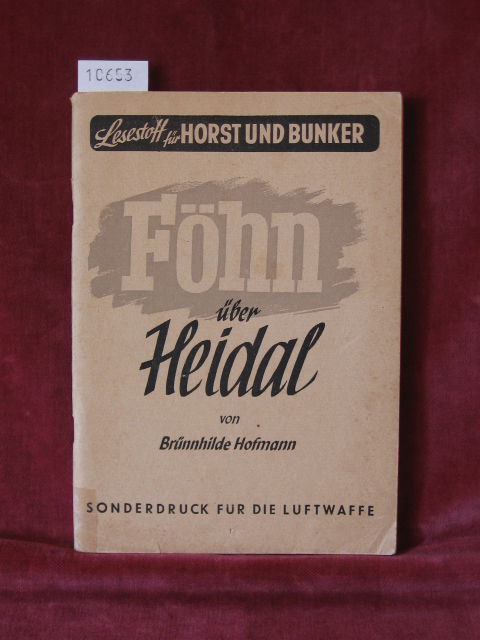 Hofmann, Brünnhilde:  Föhn über Heidal. 