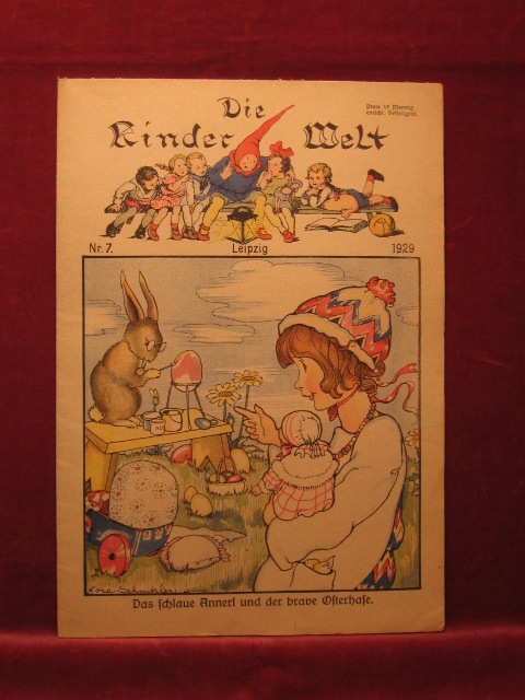   Die Kinderwelt. Jahrgang 1929, Heft Nr. 7 (Osterheft). 