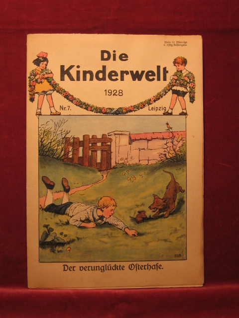   Die Kinderwelt. Jahrgang 1928, Heft Nr. 7 (Osterheft). 