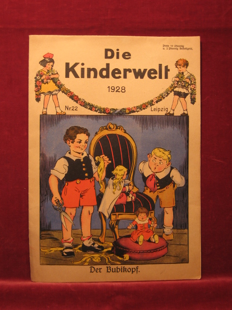   Die Kinderwelt. Jahrgang 1928, Heft Nr. 22. 