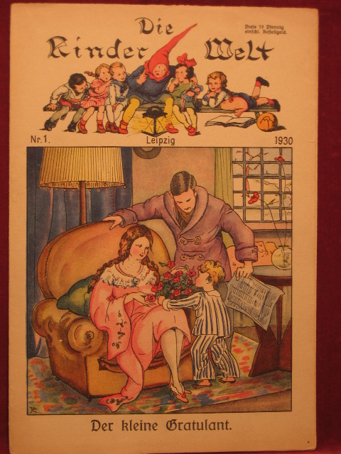   Die Kinderwelt. Jahrgang 1930, Heft Nr. 1. 