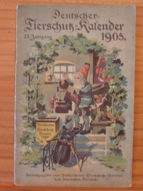   Deutscher Tierschutz-Kalender 1905, 23. Jahrgang. 