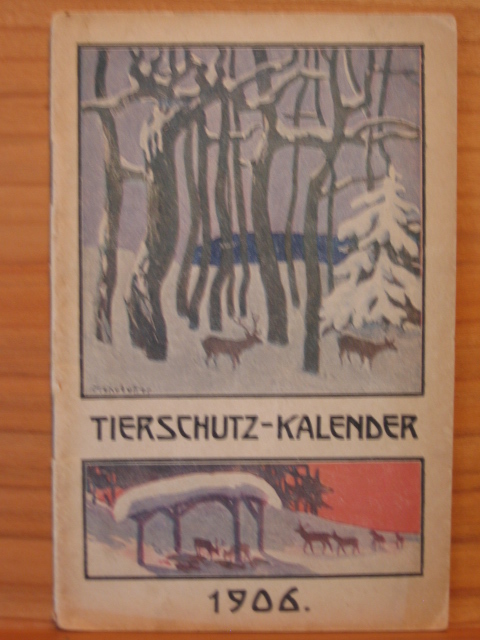   Tierschutz-Kalender 1906. 