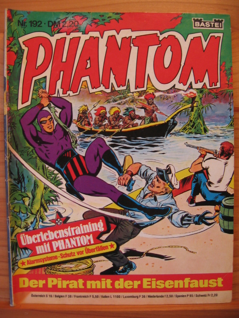 Falk, Lee:  Phantom. Band 192: Der Pirat mit der Eisenfaust. 