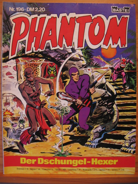 Falk, Lee:  Phantom. Band 196: Der Dschungel-Hexer. 