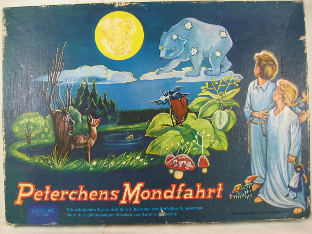 Bassewitz, Gerdt von:  Peterchens Mondfahrt. Die aufregende Suche nach dem 6. Beinchen des Maikäfers Sumsemann. 