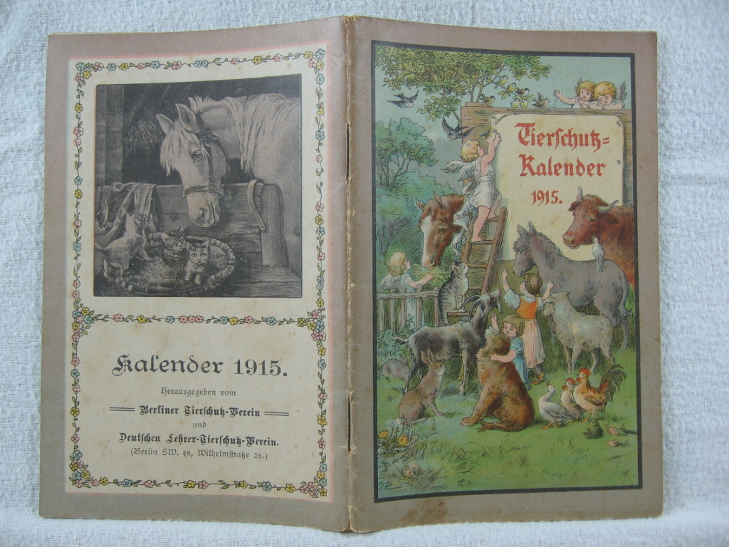   Tierschutz-Kalender 1915. 