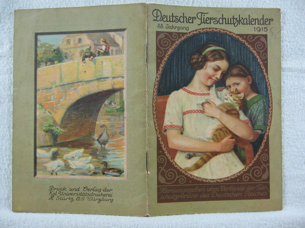   Deutscher Tierschutz-Kalender 1915. 33. Jahrgang. 