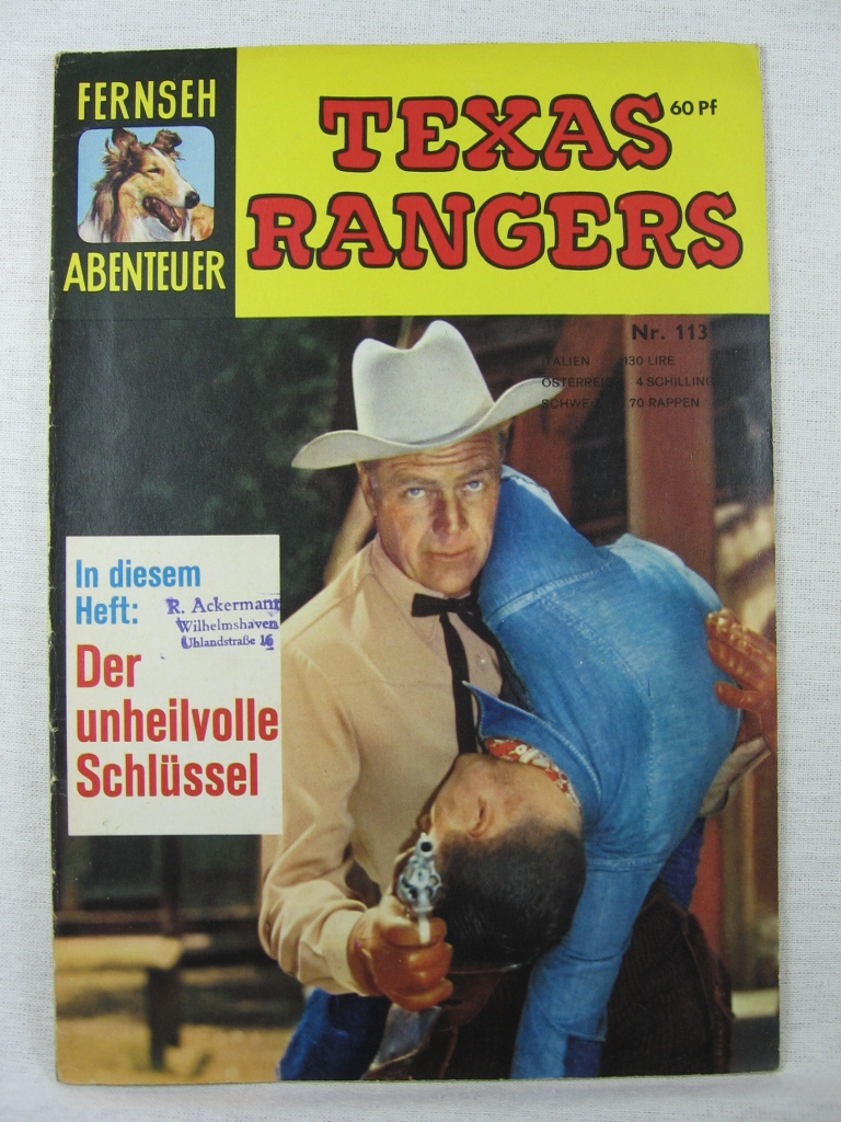   Fernseh Abenteuer Nr. 60: Texas Rangers. 