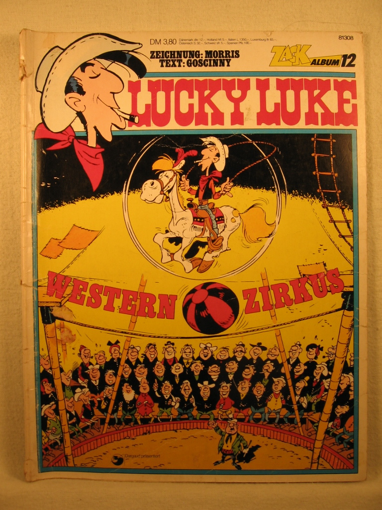 Goscinny, Rene / Morris (d.i. Maurice de Bevere):  Zack Album 12: Lucky Luke. Western Zirkus. 