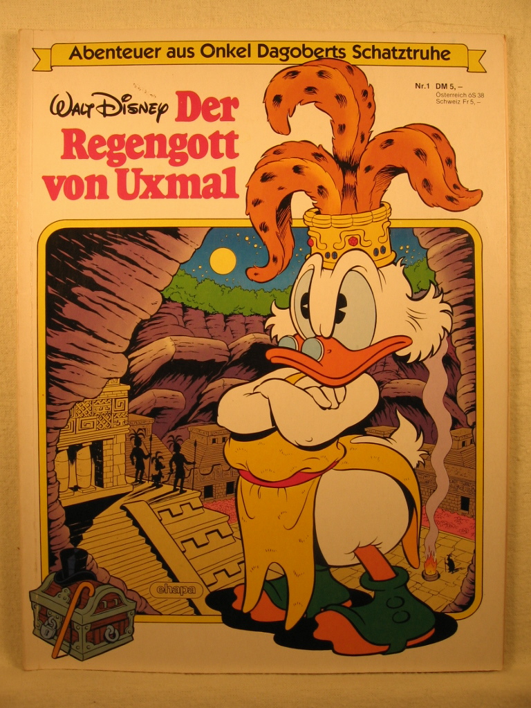 Disney, Walt:  Abenteuer aus Onkel Dagoberts Schatztruhe, Band 1: Der Regengott von Uxmal. 