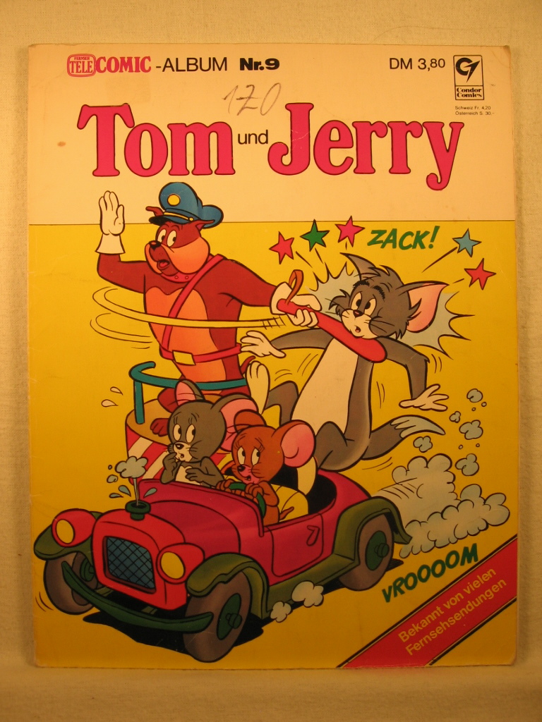   Tom und Jerry. Fernseh Tele Comic-Album Nr. 9. 