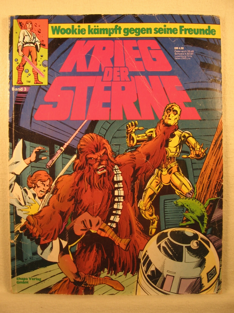 Lee, Stan:  Krieg der Sterne, Band 3: Wookie kämpft gegen seine Freunde. 