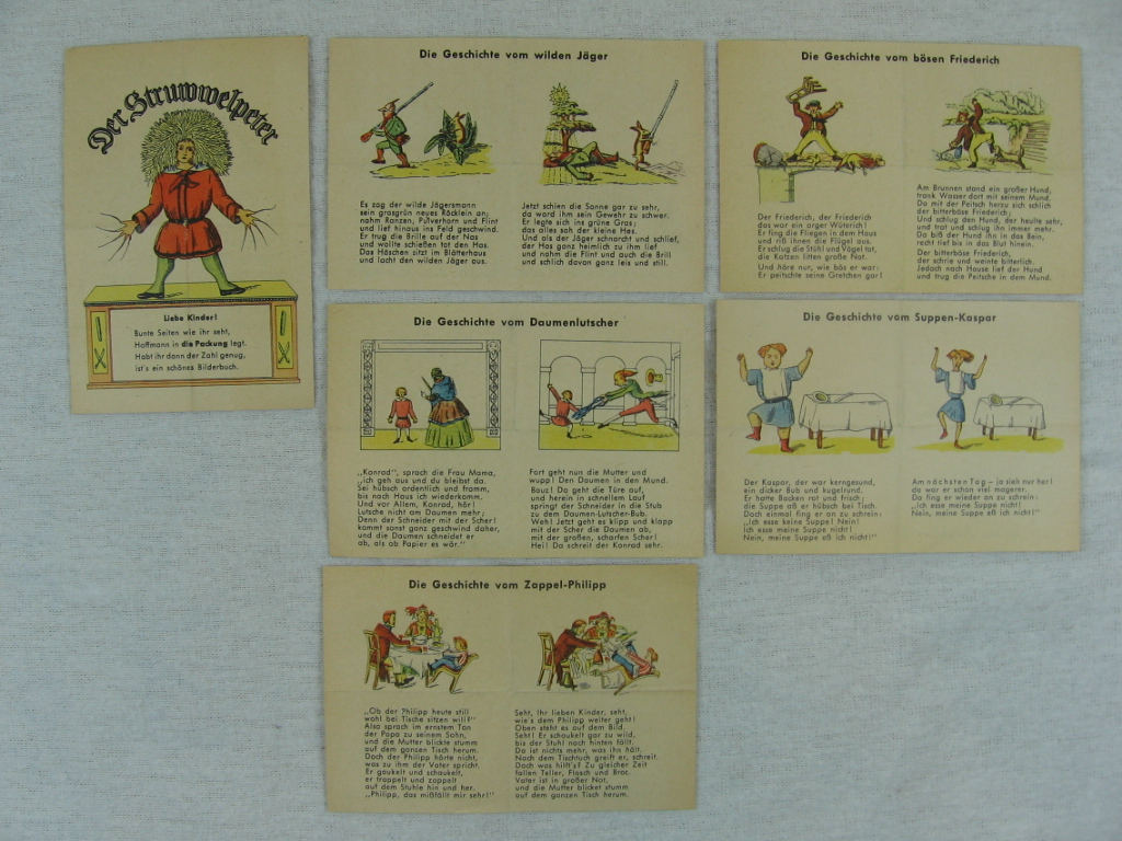 Hoffmann, Heinrich:  Der Struwwelpeter. 