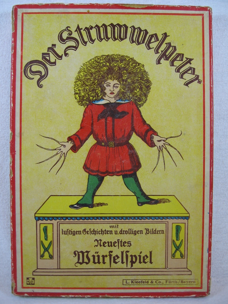 Hoffmann, Heinrich:  Der Struwwelpeter. Neuestes Würfelspiel. 