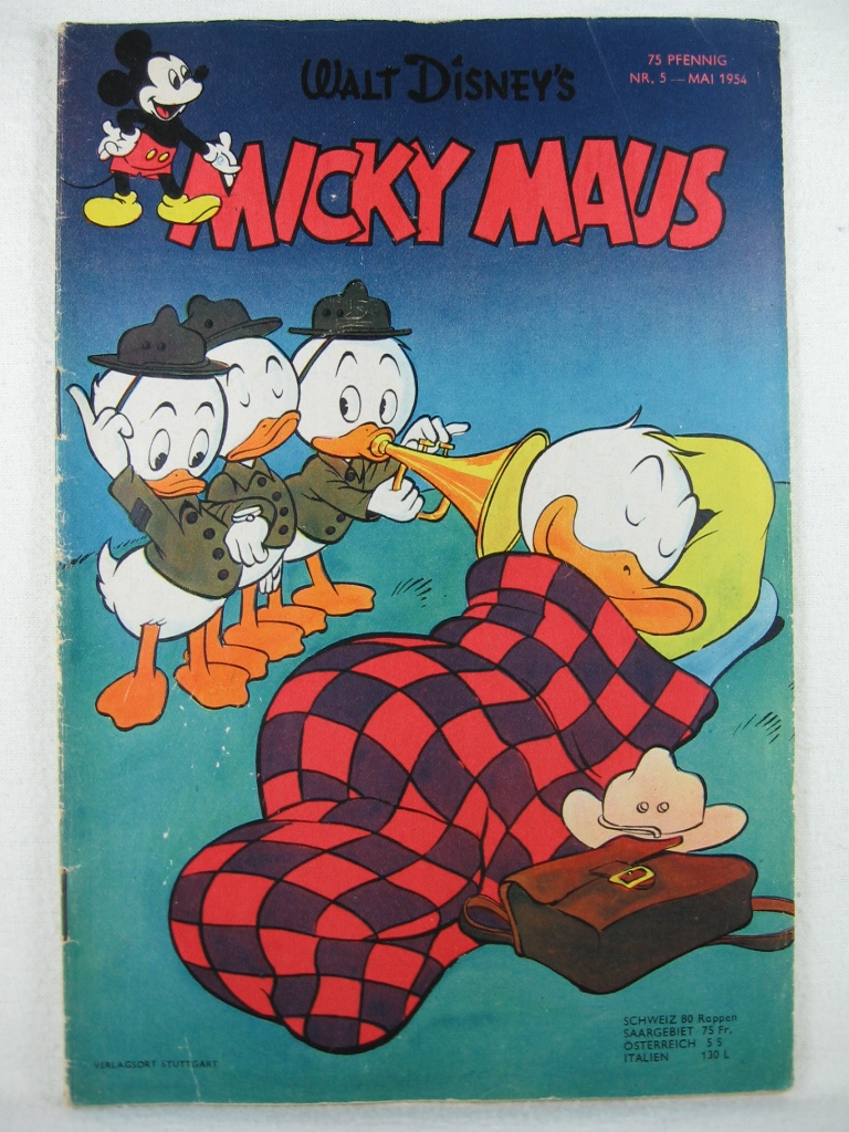 Disney, Walt:  Micky Maus. Heft 5, Mai 1954. 