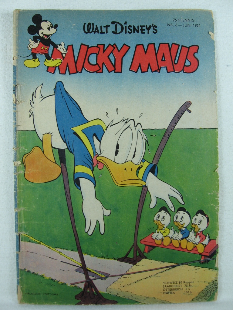 Disney, Walt:  Micky Maus. Heft 6, Juni 1954. 